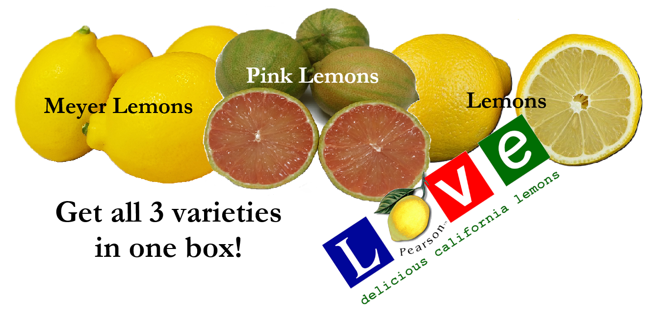 Lemon Sampler - 10 Pounds with Shipping Included Pearson Ranch