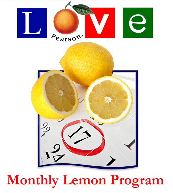 Lemons Program Covers Monthly Lemon Program- Pearson Ranch